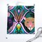 Vaporwave Jungle Retro Animal Print Teal Pink Modern Ogee Jaguar Leopard Custom Pre-pasted Wallpaper by Spoonflower Pre-Pasted Wallpaper 2FT Wide